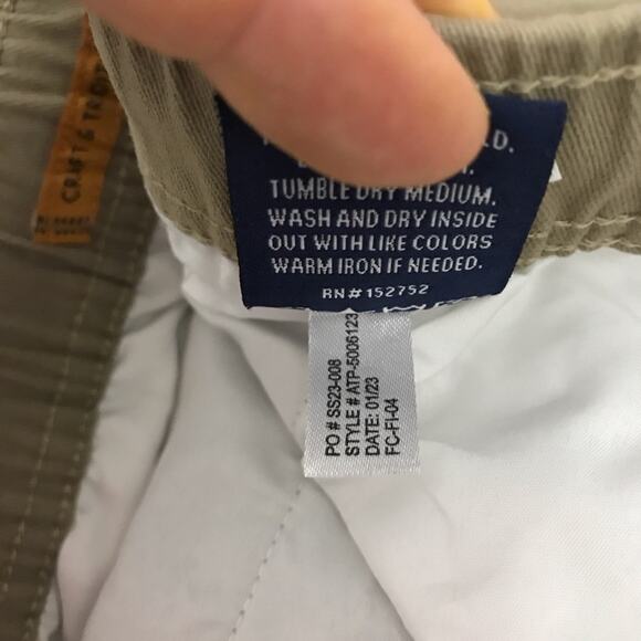 NWT Across The Pond Men's Regular Fit All Season Stretch Jogger Pant Med. - Picture 6 of 8